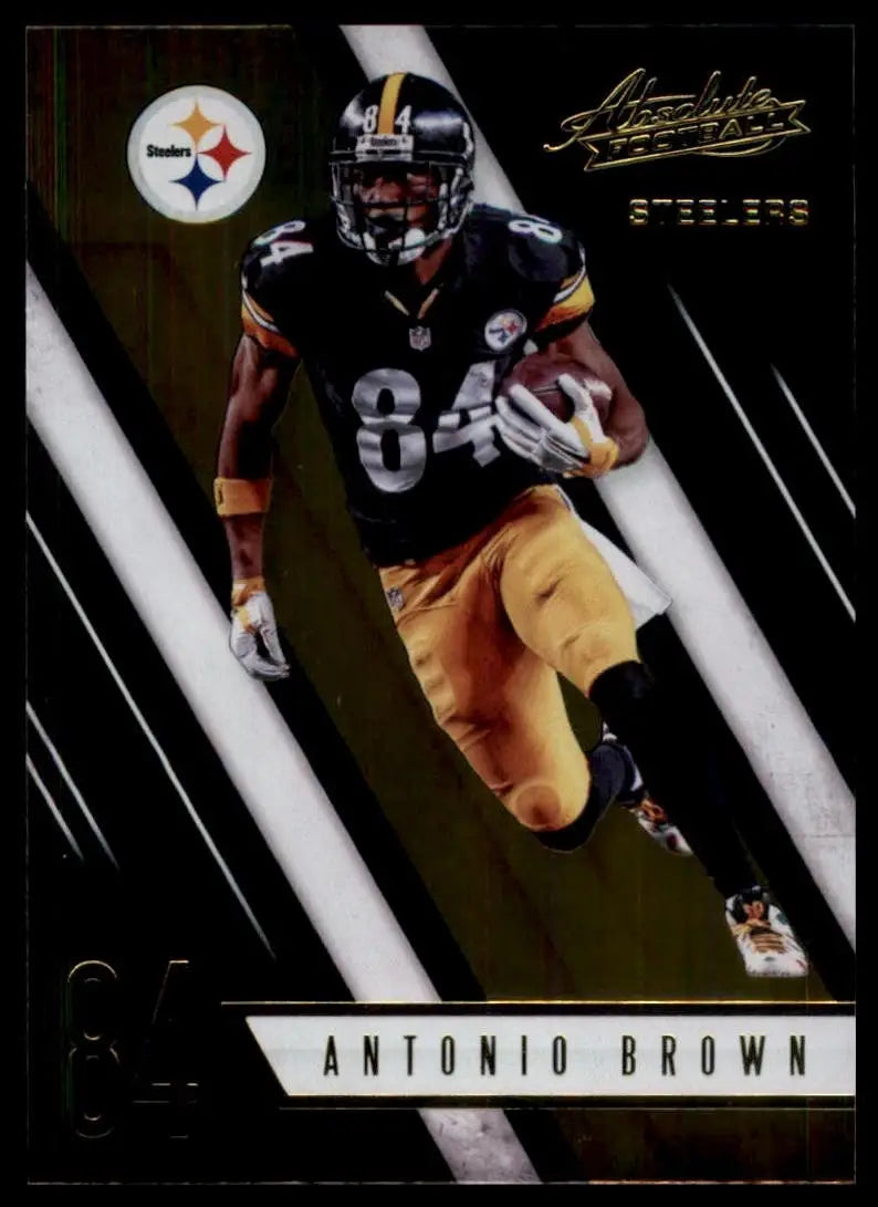 2016 Panini Absolute - Antonio Brown #17 - Football Card Single