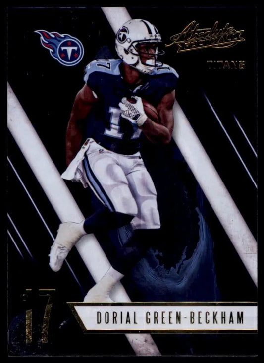 2016 Panini Absolute Dorial Green Beckham #3 Tennessee Titans Football Card NFL - Football Card Single