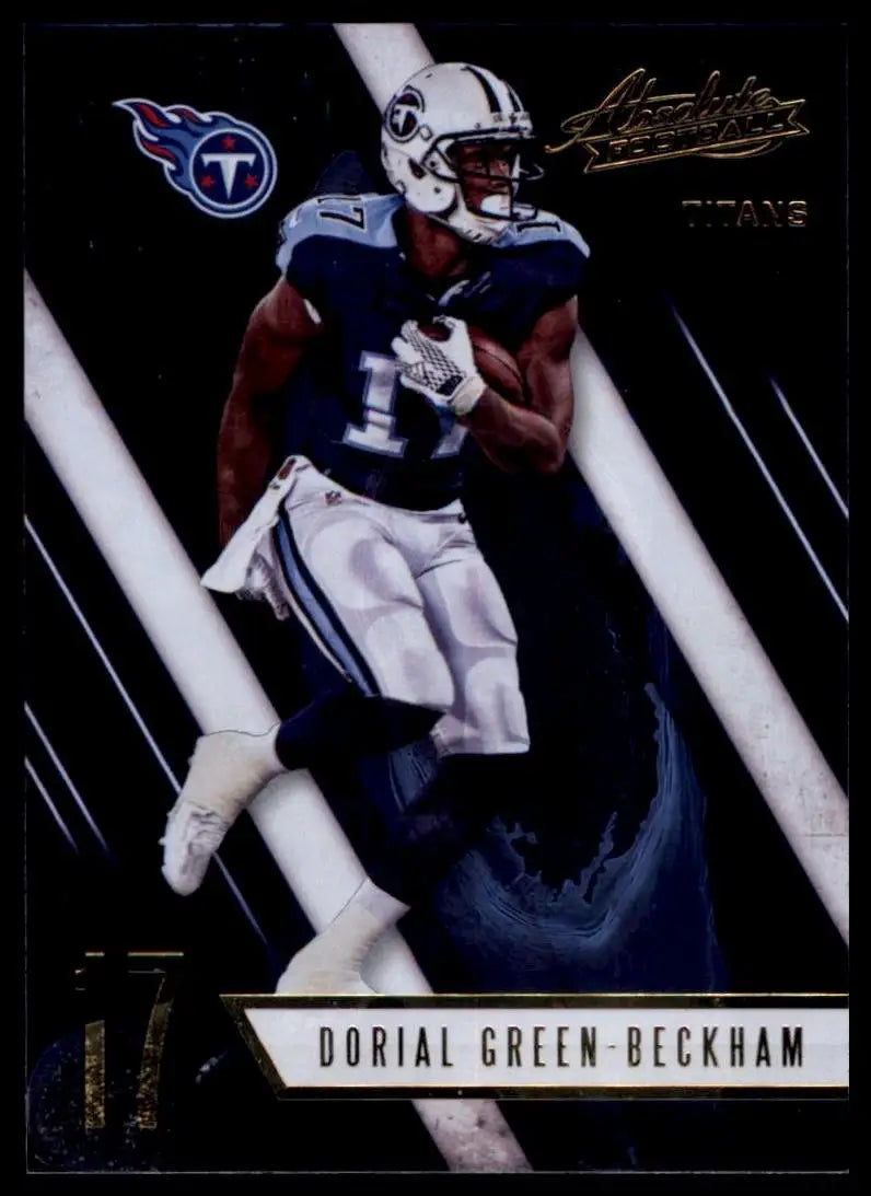 2016 Panini Absolute Dorial Green Beckham #3 Tennessee Titans Football Card NFL
