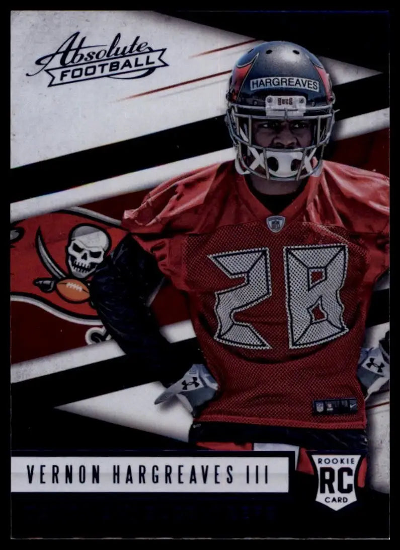 2016 Panini Absolute Vernon Hargreaves III #48 Blue Rookie Tampa Bay Buccaneers - Football Card Single