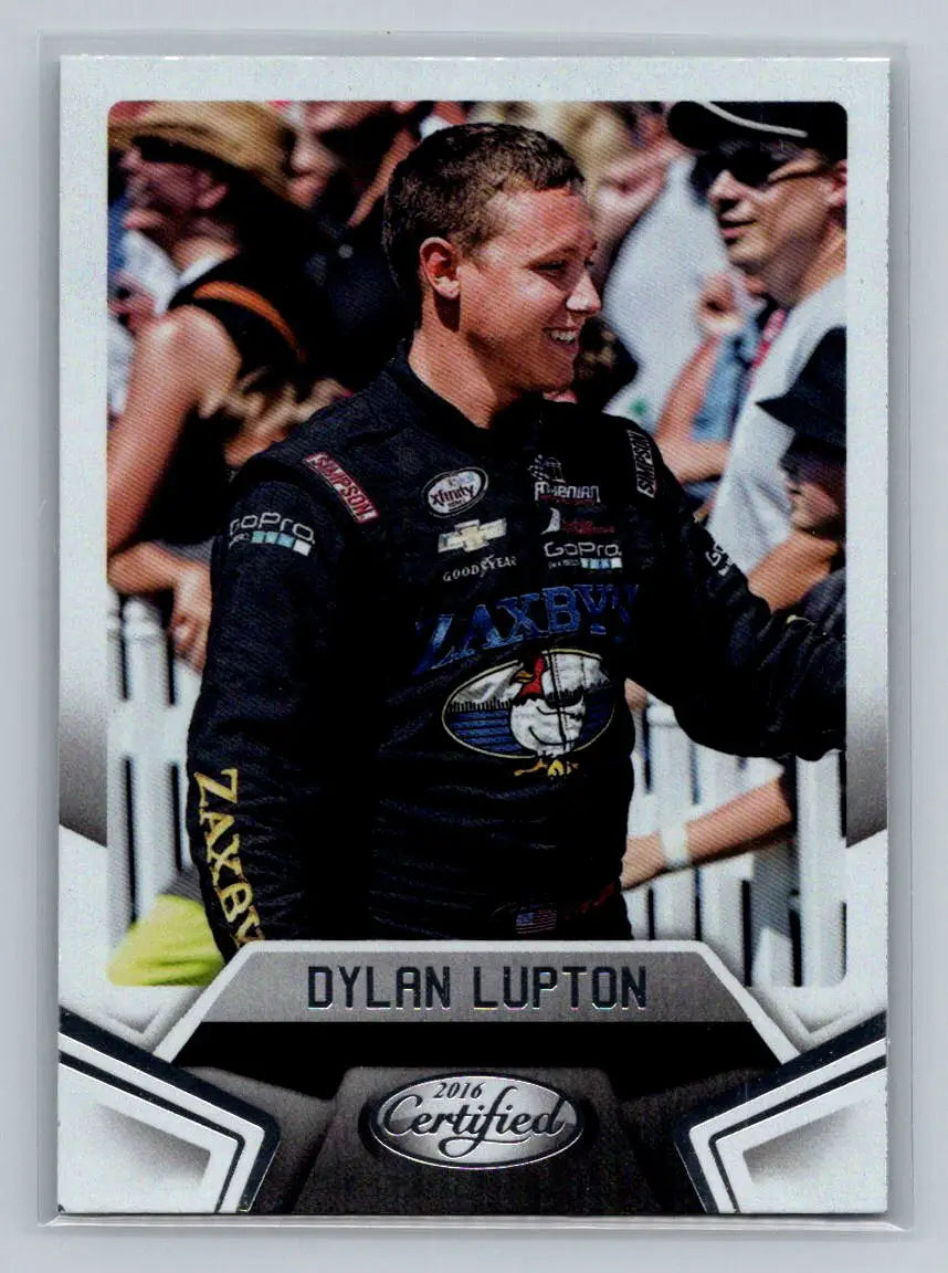 2016 Panini Certified #43 Dylan Lupton Ryan Sieg Racing - Racing Card Single