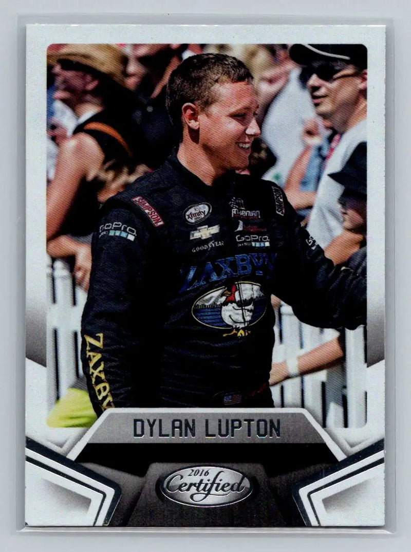 2016 Panini Certified #43 Dylan Lupton Ryan Sieg Racing - Racing Card Single