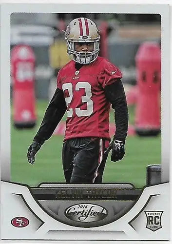 2016 Panini Certified Rookies #152 Kelvin Taylor NM-MT RC Rookie 928/999 49ers - Football Card Single