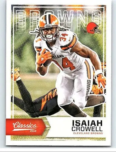 2016 Panini Classics #32 Isaiah Crowell NM-MT Browns ID:6086 - Football Card Single