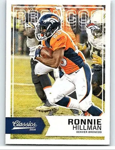 2016 Panini Classics #39 Ronnie Hillman NM-MT Broncos ID:6090 - Football Card Single