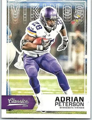 2016 Panini Classics #4 Adrian Peterson NM-MT Vikings ID:6070 - Football Card Single