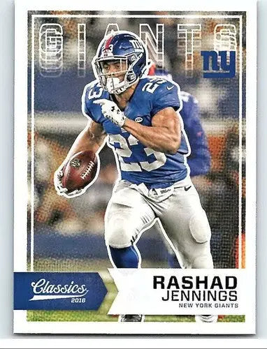 2016 Panini Classics #68 Rashad Jennings NM-MT NY Giants ID:6103 - Football Card Single