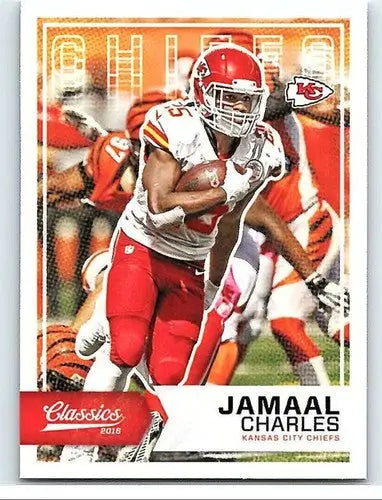 Original gloss Panini Classics Jamaal Charles football card Chiefs NM-MT collectible