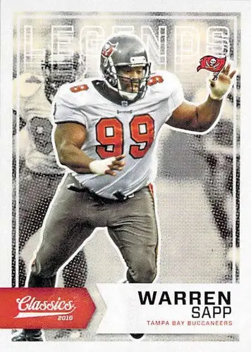 2016 Panini Classics Legends #175 Warren Sapp NM-MT Buccaneers ID:6155 - Football Card Single