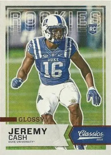2016 Panini Classics Rookies Glossy #234 Jeremy Cash NM-MT ID:6062 - Football Card Single