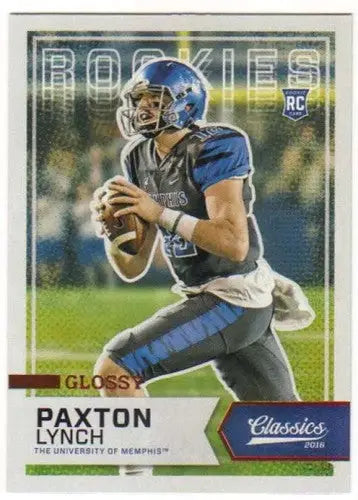 2016 Panini Classics Rookies Glossy #259 Paxton Lynch NM-MT ID:6063 - Football Card Single