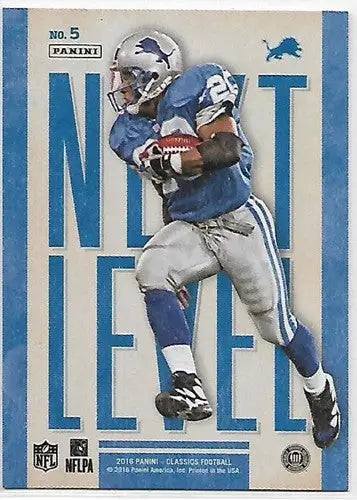 2016 Panini Classics The Next Level Bronze #5 Barry Sanders NM-MT ID:6066 - Football Card Single