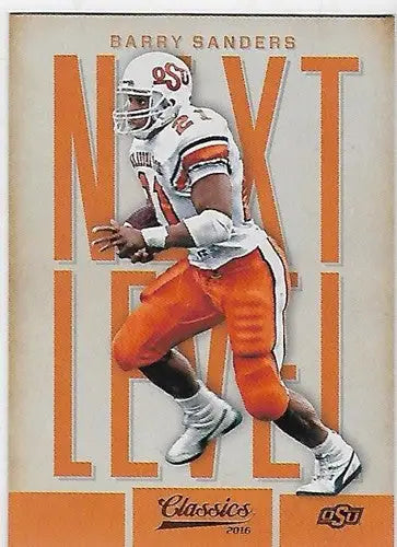 2016 Panini Classics The Next Level Bronze #5 Barry Sanders NM-MT ID:6066 - Football Card Single