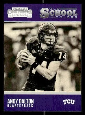 2016 Panini Contenders Draft Picks #6 Andy Dalton Old School Colors - Football Card Single