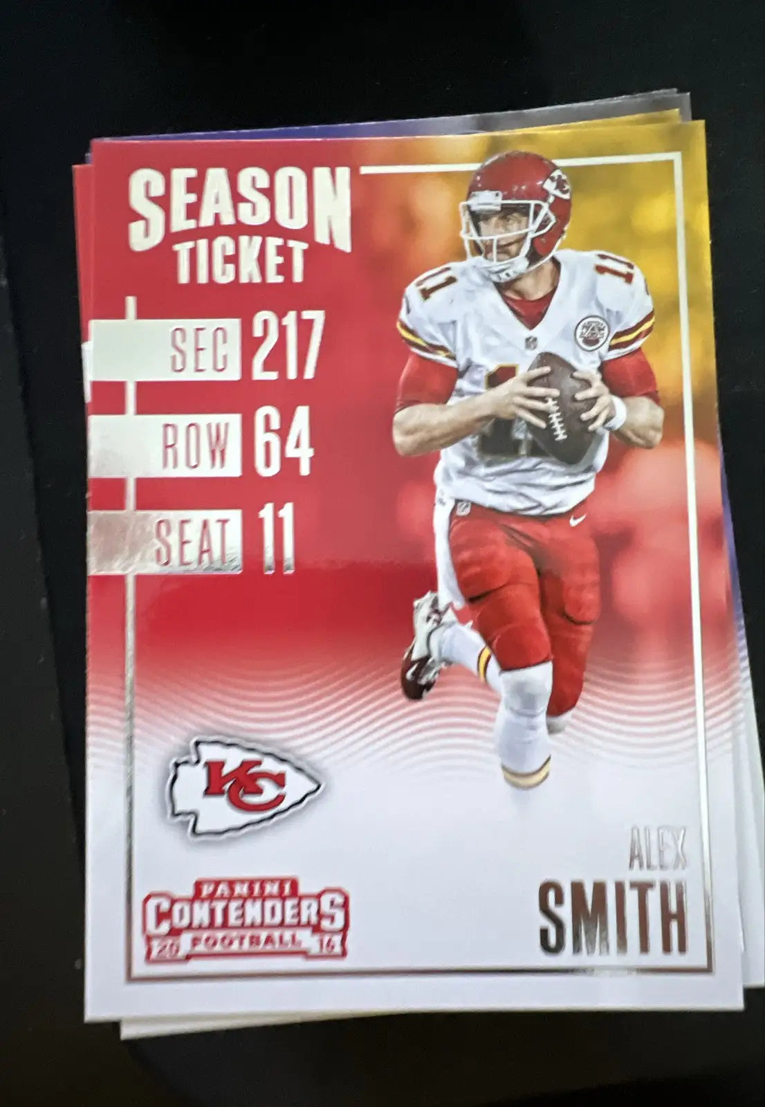 2016 Panini Contenders - Season Ticket Alex Smith #68