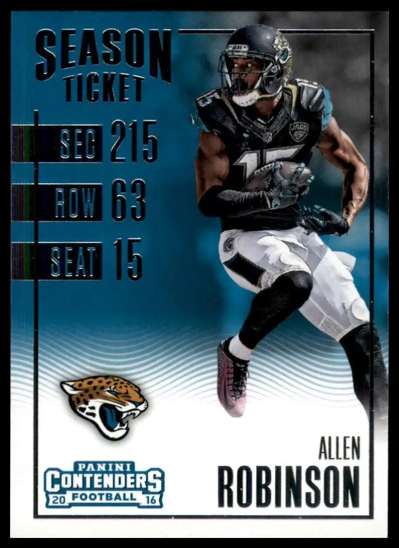 2016 Panini Contenders - Season Ticket Allen Robinson #97 - Football Card Single