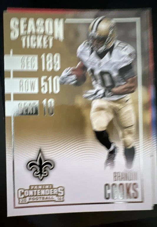 2016 Panini Contenders - Season Ticket Brandin Cooks #48