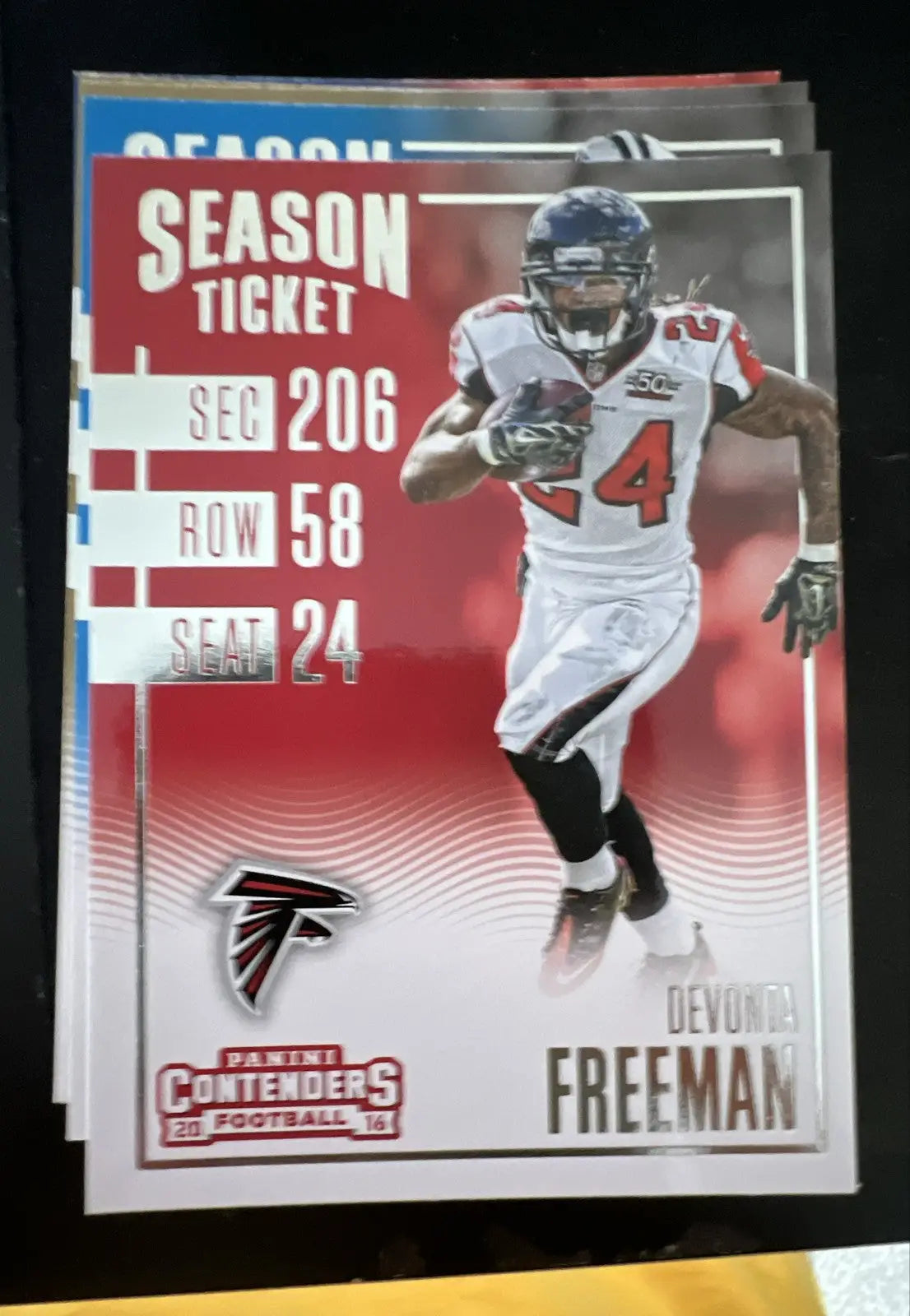 2016 Panini Contenders - Season Ticket Devonta Freeman #40