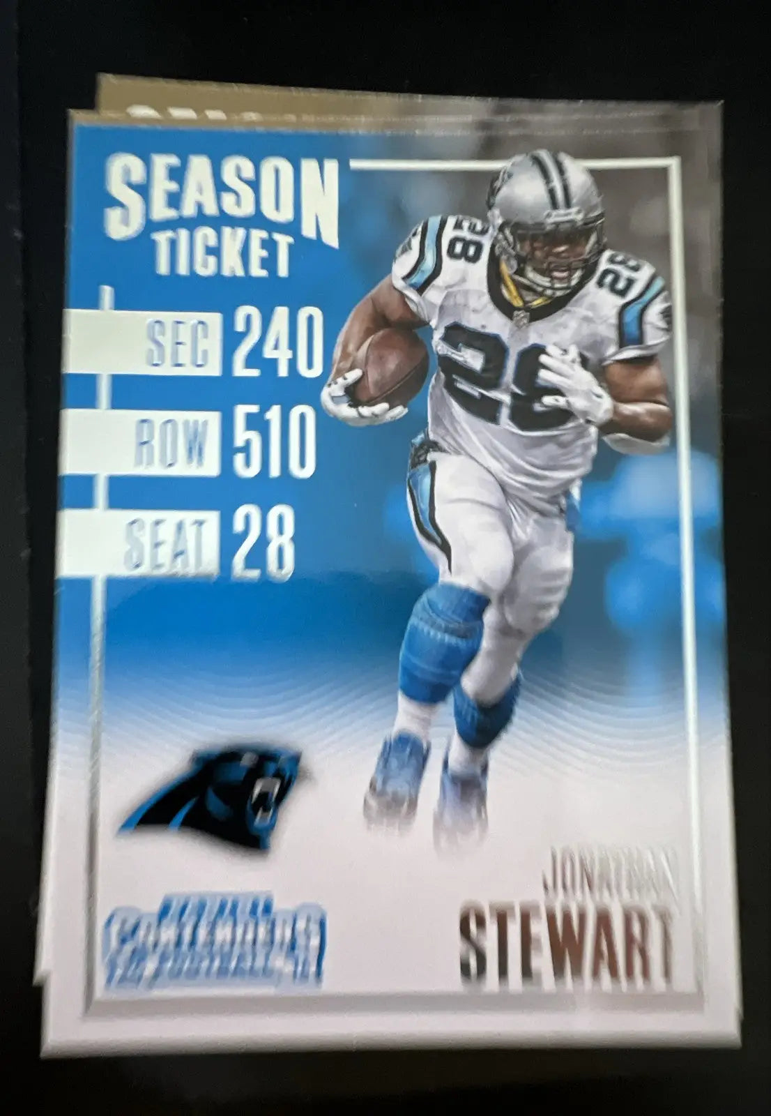 2016 Panini Contenders - Season Ticket Jonathan Stewart #43