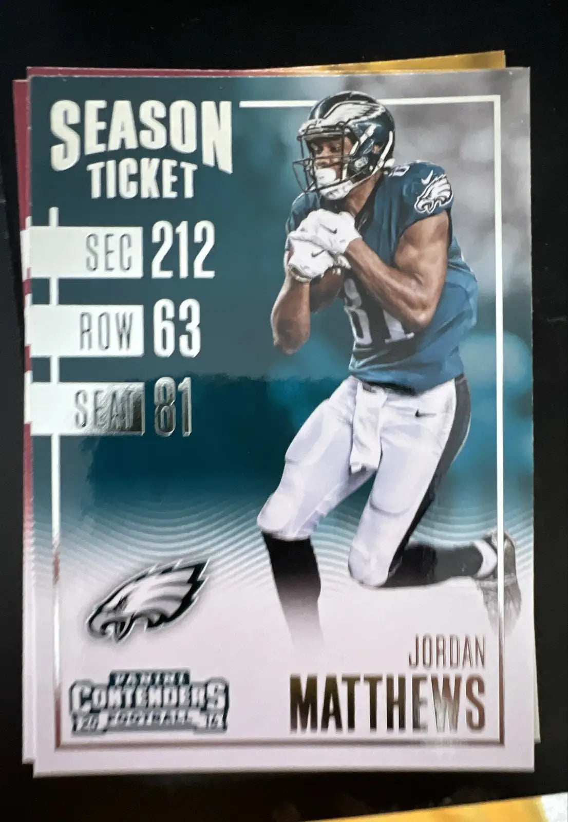 2016 Panini Contenders - Season Ticket Jordan Matthews #9