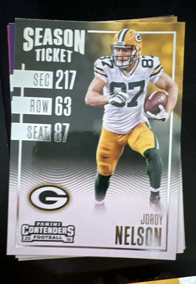 2016 Panini Contenders - Season Ticket Jordy Nelson #35