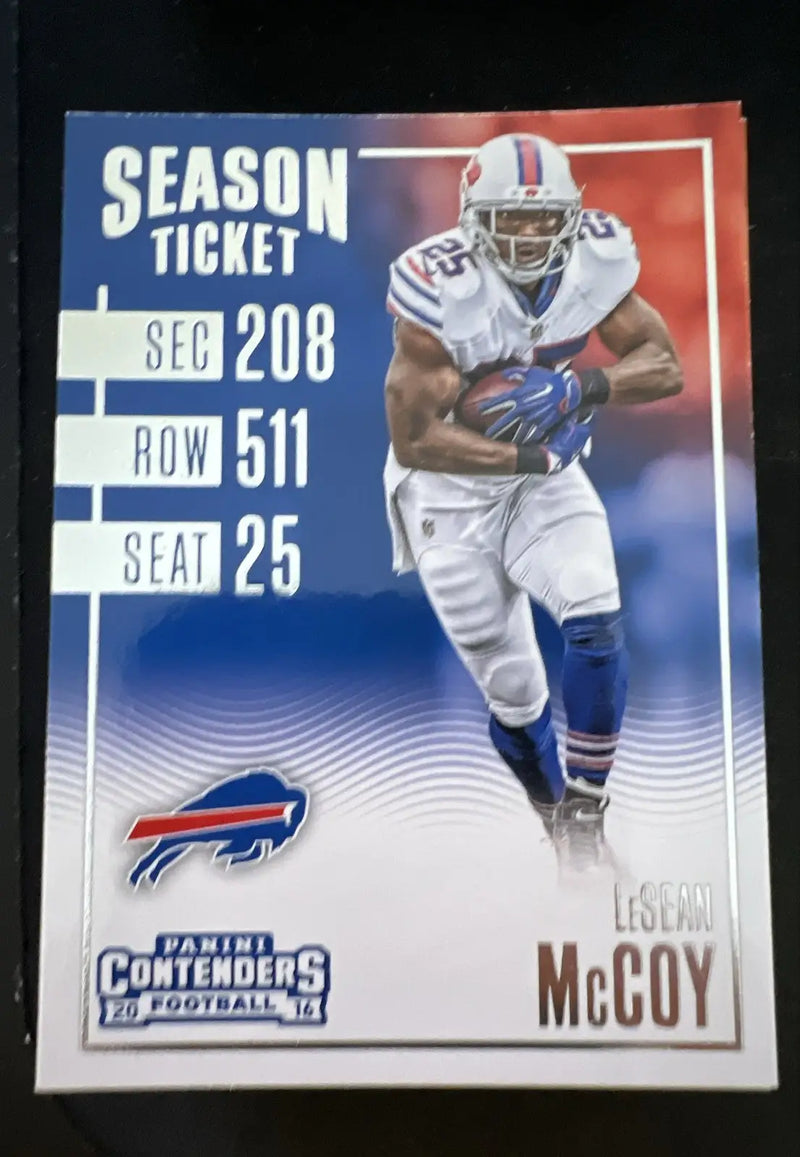 2016 Panini Contenders - Season Ticket LeSean McCoy #53