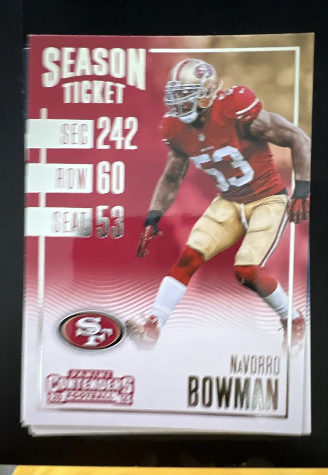 2016 Panini Contenders - Season Ticket NaVorro Bowman #21
