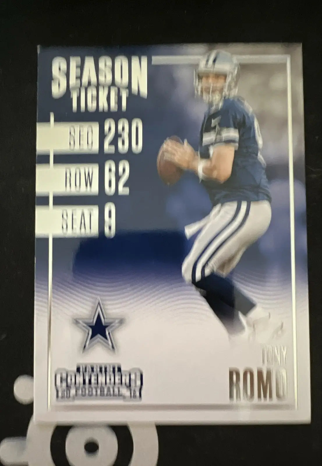 2016 Panini Contenders - Season Ticket Tony Romo #1