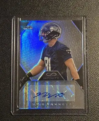 2016 Panini Infinity #RA-NV Nick Vannett Rookie Autographs #/488 - Football Card Single