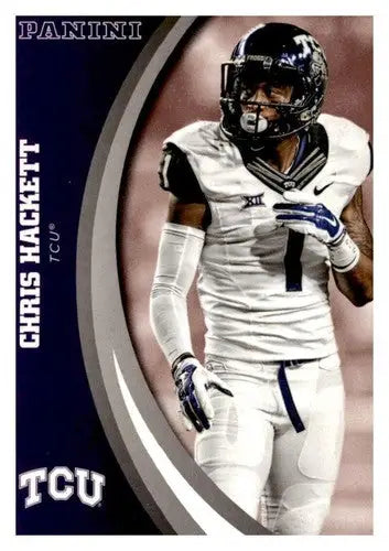 2016 Panini TCU Horned Frogs #13 Chris Hackett NM-MT ID:61828 - Football Card Single