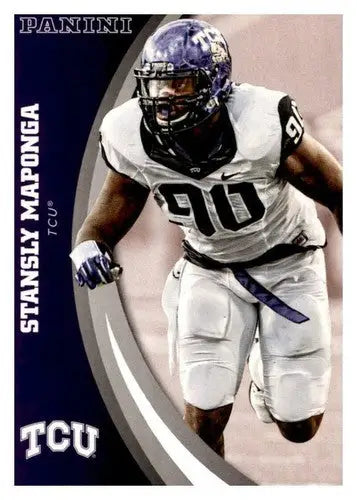 2016 Panini TCU Horned Frogs #28 Stansly Maponga NM-MT