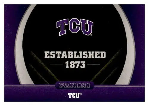 2016 Panini TCU Horned Frogs #3 Established NM-MT - Football Card Single