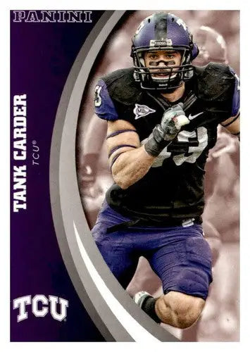 2016 Panini TCU Horned Frogs #30 Tank Carder NM-MT - Football Card Single