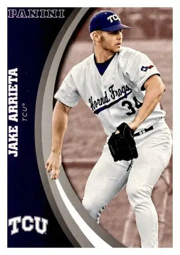 2016 Panini TCU Horned Frogs #36 Jake Arrieta NM-MT - Baseball Card Single