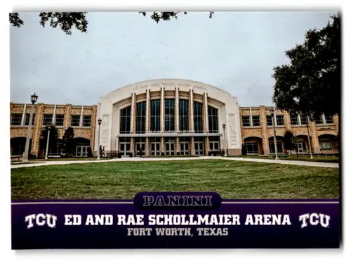 2016 Panini TCU Horned Frogs #7 Ed & Rae Schollmaier Arena NM-MT ID:61826 - Basketball Card Single