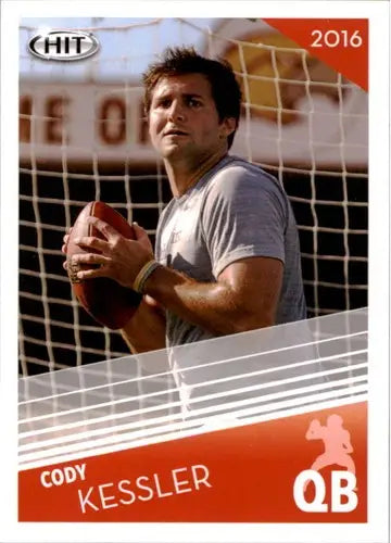 Original gloss Sage Hit Cody Kessler football card from 2016 SAGE Hit NM-MT