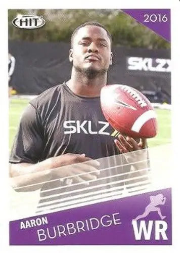 2016 SAGE Hit #25 Aaron Burbridge NM-MT WR ID:4629 - Football Card Single