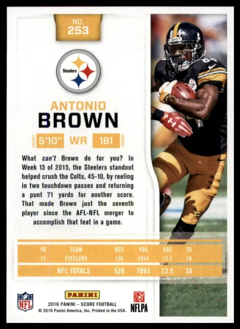2016 Score - Antonio Brown #253