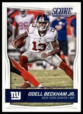 2016 Score Base Odell Beckham Jr. New York Giants 213 - Football Card Single
