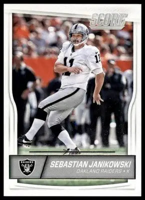 2016 Score Base Sebastian Janikowski Oakland Raiders 238 - Football Card Single