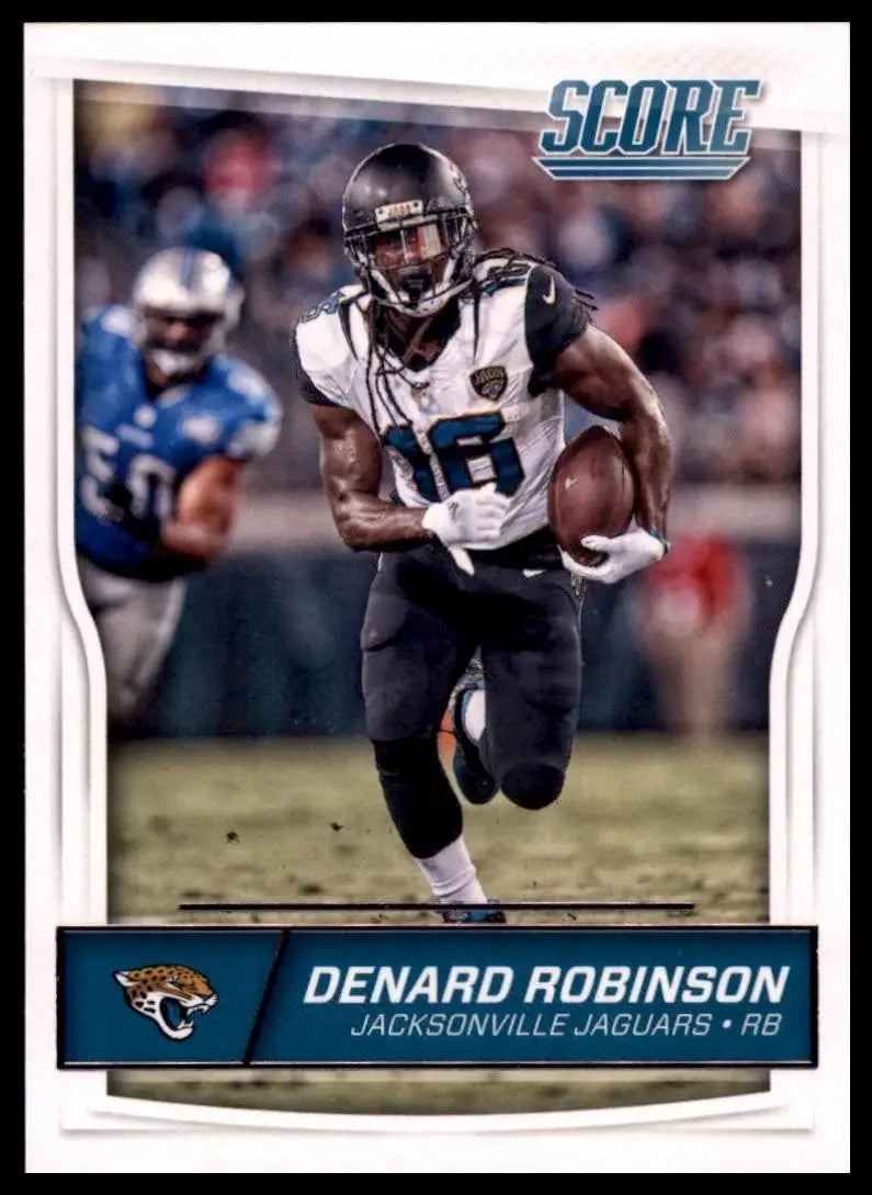 2016 Score Denard Robinson #150 Jacksonville Jaguars Football Card NFL Sports