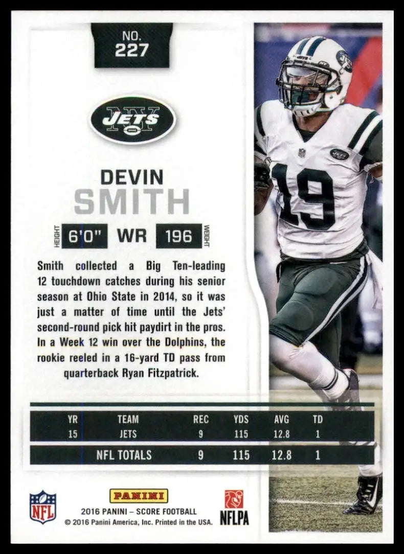 2016 Score - Devin Smith #227