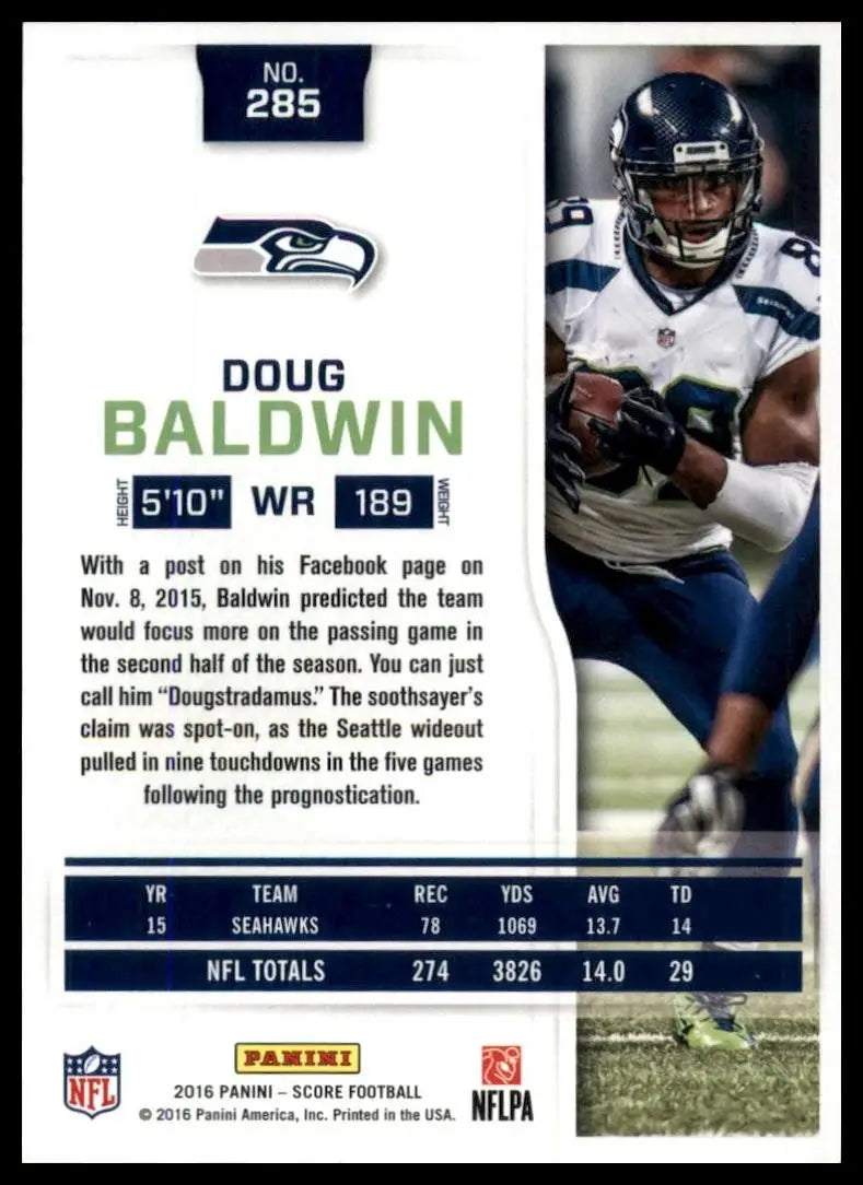 2016 Score - Doug Baldwin #285
