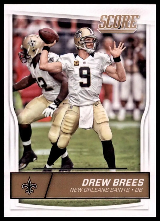 2016 Score - Drew Brees #199 - Football Card Single