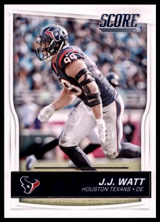 2016 Score - J.J. Watt #134 - Football Card Single