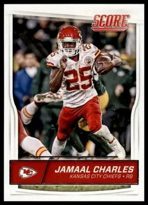 2016 Score Jamaal Charles 159 Kansas City Chiefs