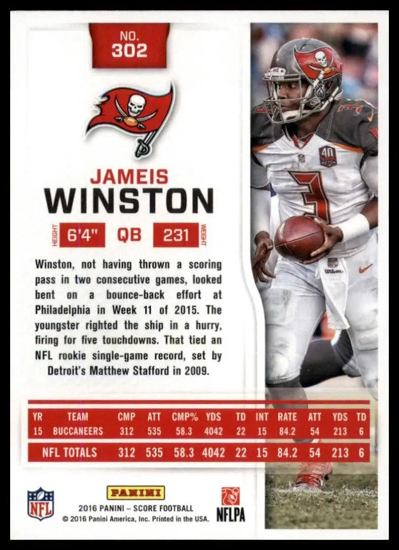 2016 Score - Jameis Winston #302