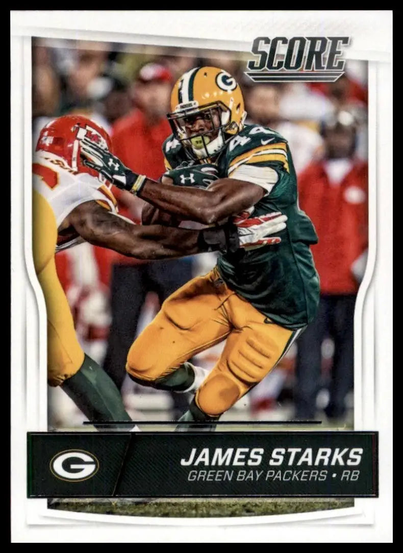 2016 Score - James Starks #119