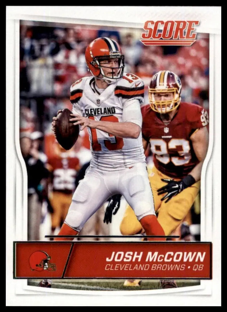 2016 Score - Josh McCown #76