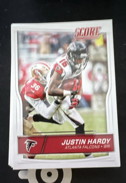 2016 Score - Justin Hardy #17